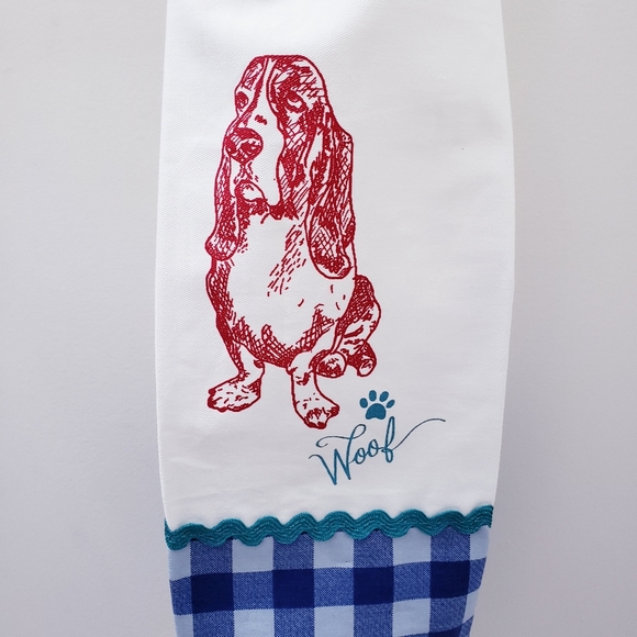 #988-C.UB *Pioneer Woman Hang'N'Snap Hand Towel - Picture 4 of 7